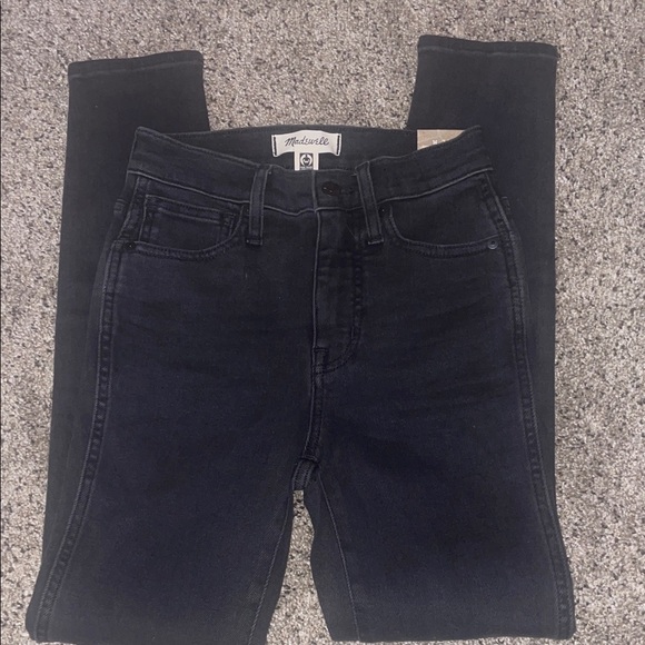 Madewell Pants - Madewell Black Denim Jeans